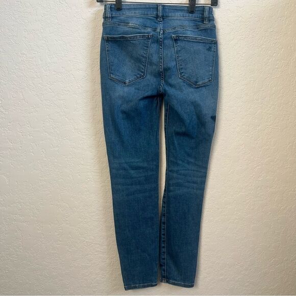DL1961 Women's Size 25 Florence Skinny Mid Rise Instasculpt Star Crop Jeans - Picture 6 of 10